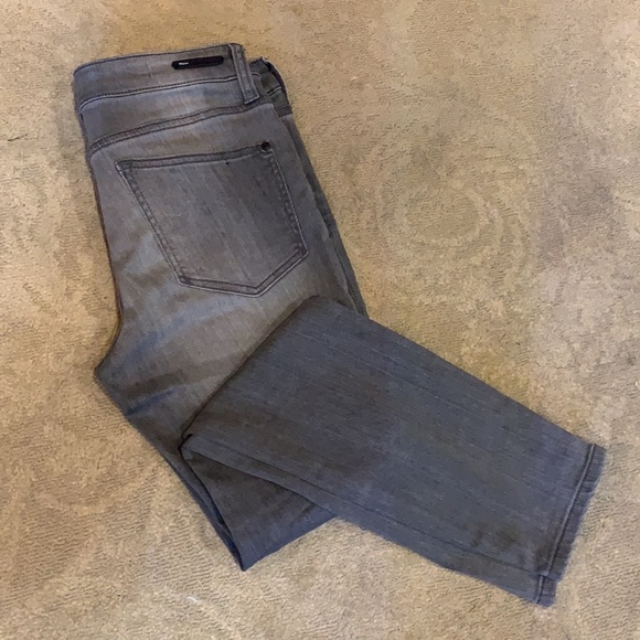 Anthropologie Pilcro Stet Slim Ankle Jeans Size 28 Grey Wash - Picture 5 of 6